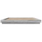 vidaXL Estructura de cama madera de ingeniería gris Sonoma 180x200 cm vidaXL Estructura de cama madera de ingeniería gris Sonoma 180x200 cm