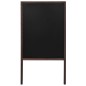 vidaXL Pizarra de pie de doble cara madera de cedro 60x80 cm vidaXL Pizarra de pie de doble cara madera de cedro 60x80 cm