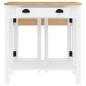 vidaXL Set de bar 3 piezas madera maciza de pino blanco vidaXL Set de bar 3 piezas madera maciza de pino blanco