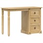 vidaXL Tocador Corona madera maciza de pino 110x50x75 cm vidaXL Tocador Corona madera maciza de pino 110x50x75 cm
