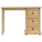 vidaXL Tocador Corona madera maciza de pino 110x50x75 cm vidaXL Tocador Corona madera maciza de pino 110x50x75 cm