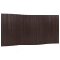 vidaXL Biombo divisor de bambú marrón oscuro 165x400 cm vidaXL Biombo divisor de bambú marrón oscuro 165x400 cm