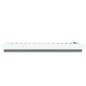 vidaXL Estructura de cama con LED madera ingeniería blanco 100x200 cm vidaXL Estructura de cama con LED madera ingeniería blanco 100x200 cm