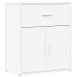 vidaXL Aparador de madera de ingeniería 2 uds blanco 60x31x70 cm vidaXL Aparador de madera de ingeniería 2 uds blanco 60x31x70 cm