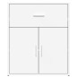 vidaXL Aparador de madera de ingeniería 2 uds blanco 60x31x70 cm vidaXL Aparador de madera de ingeniería 2 uds blanco 60x31x70 cm