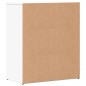 vidaXL Aparador de madera de ingeniería 2 uds blanco 60x31x70 cm vidaXL Aparador de madera de ingeniería 2 uds blanco 60x31x70 cm