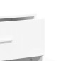 vidaXL Aparador de madera de ingeniería 2 uds blanco 60x31x70 cm vidaXL Aparador de madera de ingeniería 2 uds blanco 60x31x70 cm