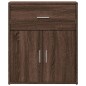 vidaXL Aparador de madera de ingeniería 2 uds marrón roble 60x31x70 cm vidaXL Aparador de madera de ingeniería 2 uds marrón roble 60x31x70 cm