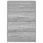 vidaXL Aparadores 2 uds madera de ingeniería gris Sonoma 60x31x84 cm vidaXL Aparadores 2 uds madera de ingeniería gris Sonoma 60x31x84 cm