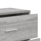 vidaXL Aparadores 2 uds madera de ingeniería gris Sonoma 60x31x84 cm vidaXL Aparadores 2 uds madera de ingeniería gris Sonoma 60x31x84 cm