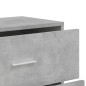 vidaXL Aparadores 2 uds madera de ingeniería gris hormigón 60x31x84 cm vidaXL Aparadores 2 uds madera de ingeniería gris hormigón 60x31x84 cm