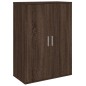 vidaXL Aparadores 2 uds madera de ingeniería marrón roble 60x31x84 cm vidaXL Aparadores 2 uds madera de ingeniería marrón roble 60x31x84 cm