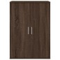 vidaXL Aparadores 2 uds madera de ingeniería marrón roble 60x31x84 cm vidaXL Aparadores 2 uds madera de ingeniería marrón roble 60x31x84 cm