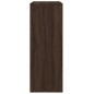 vidaXL Aparadores 2 uds madera de ingeniería marrón roble 60x31x84 cm vidaXL Aparadores 2 uds madera de ingeniería marrón roble 60x31x84 cm