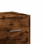 vidaXL Aparadores 2 uds madera de ingeniería roble ahumado 60x31x84 cm vidaXL Aparadores 2 uds madera de ingeniería roble ahumado 60x31x84 cm