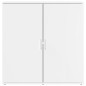 vidaXL Aparadores 2 unidades madera de ingeniería blanco 79x38x80 cm vidaXL Aparadores 2 unidades madera de ingeniería blanco 79x38x80 cm
