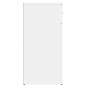 vidaXL Aparadores 2 unidades madera de ingeniería blanco 79x38x80 cm