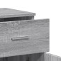 vidaXL Aparadores 2 uds madera de ingeniería gris Sonoma 79x38x80 cm vidaXL Aparadores 2 uds madera de ingeniería gris Sonoma 79x38x80 cm