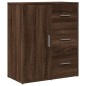 vidaXL Aparador de madera de ingeniería 2 uds marrón roble 60x31x70 cm vidaXL Aparador de madera de ingeniería 2 uds marrón roble 60x31x70 cm