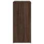 vidaXL Aparador de madera de ingeniería 2 uds marrón roble 60x31x70 cm vidaXL Aparador de madera de ingeniería 2 uds marrón roble 60x31x70 cm