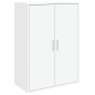 vidaXL Aparadores 2 unidades madera de ingeniería blanco 60x31x84 cm vidaXL Aparadores 2 unidades madera de ingeniería blanco 60x31x84 cm