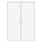vidaXL Aparadores 2 unidades madera de ingeniería blanco 60x31x84 cm vidaXL Aparadores 2 unidades madera de ingeniería blanco 60x31x84 cm
