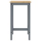 vidaXL Set de bar 5 piezas madera maciza de pino gris vidaXL Set de bar 5 piezas madera maciza de pino gris