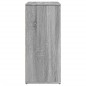 vidaXL Aparador de madera de ingeniería 2 uds gris Sonoma 60x31x70 cm