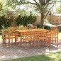 vidaXL Sillas de jardín 8 uds madera maciza de acacia 59x55x85 cm vidaXL Sillas de jardín 8 uds madera maciza de acacia 59x55x85 cm