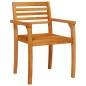 vidaXL Sillas de jardín 8 uds madera maciza de acacia 59x55x85 cm vidaXL Sillas de jardín 8 uds madera maciza de acacia 59x55x85 cm