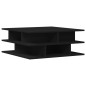 vidaXL Mesa de centro madera de ingeniería negro 70x70x29 cm vidaXL Mesa de centro madera de ingeniería negro 70x70x29 cm