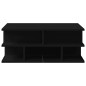 vidaXL Mesa de centro madera de ingeniería negro 70x70x29 cm vidaXL Mesa de centro madera de ingeniería negro 70x70x29 cm