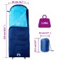 vidaXL Saco de dormir de camping para adultos 3-4 estaciones vidaXL Saco de dormir de camping para adultos 3-4 estaciones