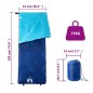 vidaXL Saco de dormir de camping para adultos 3 estaciones vidaXL Saco de dormir de camping para adultos 3 estaciones