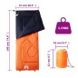 vidaXL Saco de dormir de camping para adultos 3 estaciones vidaXL Saco de dormir de camping para adultos 3 estaciones