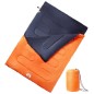 vidaXL Saco de dormir doble y almohadas camping adultos 3-4 estaciones vidaXL Saco de dormir doble y almohadas camping adultos 3-4 estaciones