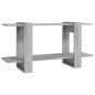 vidaXL Estantería madera contrachapada gris Sonoma 100x30x51 cm