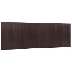 vidaXL Biombo divisor de bambú marrón oscuro 165x600 cm