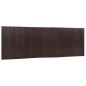 vidaXL Biombo divisor de bambú marrón oscuro 165x600 cm