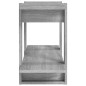 vidaXL Estantería madera contrachapada gris Sonoma 100x30x51 cm