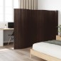 vidaXL Biombo divisor de bambú marrón oscuro 165x800 cm vidaXL Biombo divisor de bambú marrón oscuro 165x800 cm