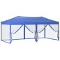 vidaXL Carpa para fiestas plegable con paredes laterales azul 3x6 m vidaXL Carpa para fiestas plegable con paredes laterales azul 3x6 m