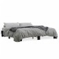 vidaXL Estructura de cama madera de ingeniería y metal negro 160x200cm vidaXL Estructura de cama madera de ingeniería y metal negro 160x200cm