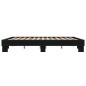 vidaXL Estructura de cama madera de ingeniería y metal negro 160x200cm vidaXL Estructura de cama madera de ingeniería y metal negro 160x200cm