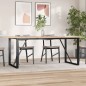 vidaXL Patas de mesa comedor estructura O hierro fundido 180x80x73 cm