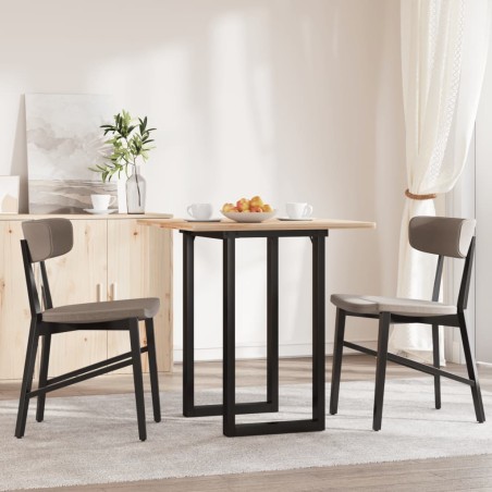 vidaXL Patas de mesa de comedor estructura O hierro fundido 60x40x73cm