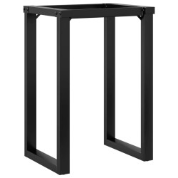 vidaXL Patas de mesa de comedor estructura O hierro fundido 50x40x73cm