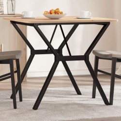 vidaXL Patas de mesa de comedor estructura Y hierro fundido 70x70x73cm
