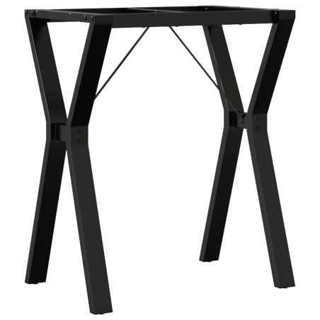 vidaXL Patas de mesa de comedor estructura Y hierro fundido 60x40x73cm