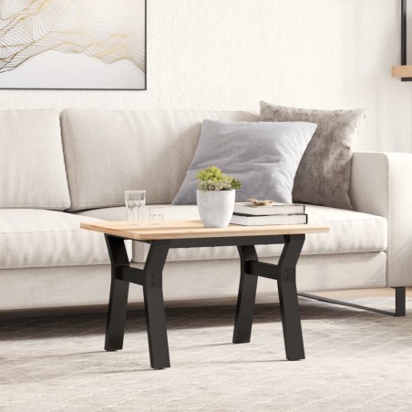 vidaXL Patas de mesa de centro estructura Y hierro fundido 50x40x38 cm